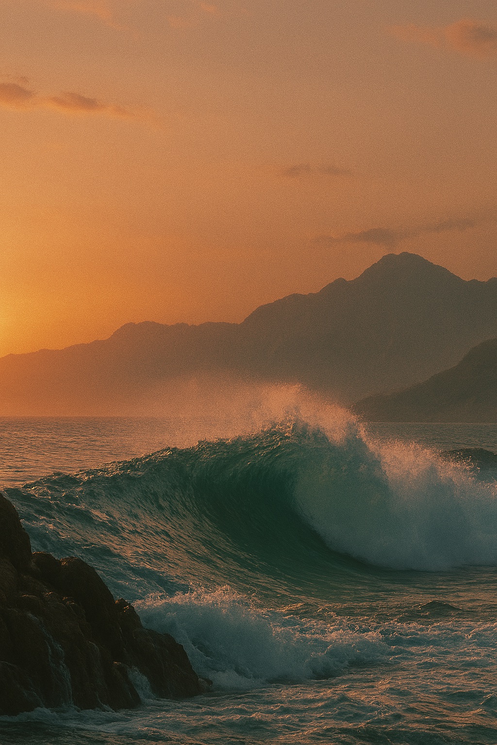 Wave metaphor - stories that break through